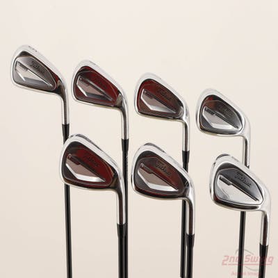 Titleist 2023 T350 Iron Set 5-PW AW Mitsubishi Tensei Red AM2 Graphite Regular Right Handed +1/4"