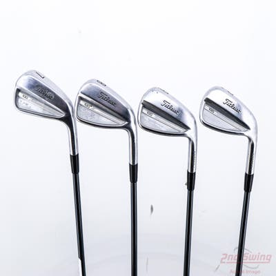 Titleist 2023 T100 Iron Set 7-PW UST Mamiya Recoil 120 Dart Graphite X-Stiff Right Handed -1/2"