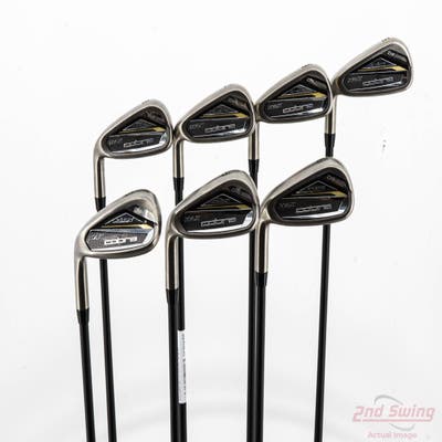 Cobra DS-ADAPT MAX Women's Iron Set 5-PW SW FST KBS PGI 55 Graphite Ladies Left Handed STD
