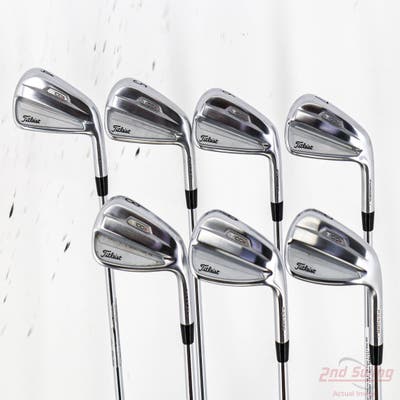 Titleist 2021 T100S Iron Set 4-PW Project X LZ 6.0 Steel Stiff Right Handed Standard +1/4"