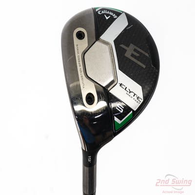Callaway Elyte Max Fast Fairway Wood 5 Wood 5W 19° Mitsubishi Vanquish PL 40 Graphite Senior Left Handed 42.75in