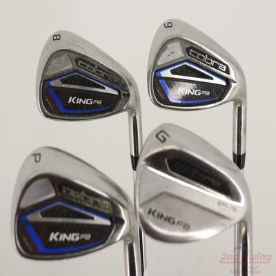 Cobra King F8 One Length Iron Set 8-PW GW True Temper ONE Flighted Steel Stiff Right Handed +1/2"