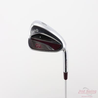 Ping G LE 2 Single Iron 6 Iron ULT 240 Lite Graphite Ladies Right Handed Black Dot 37.5in