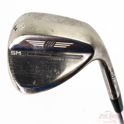 Titleist Vokey SM9 Brushed Steel Wedge Lob LW 58° 4 Deg Bounce T Grind Titleist Vokey BV Steel Wedge Flex Right Handed 35.0in