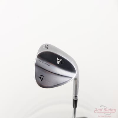 TaylorMade Milled Grind 5 Satin Chrome Wedge Gap GW 52° 9 Deg Bounce SB True Temper Dynamic Gold Tour Issue 115 Steel Wedge Flex Right Handed 35.5in