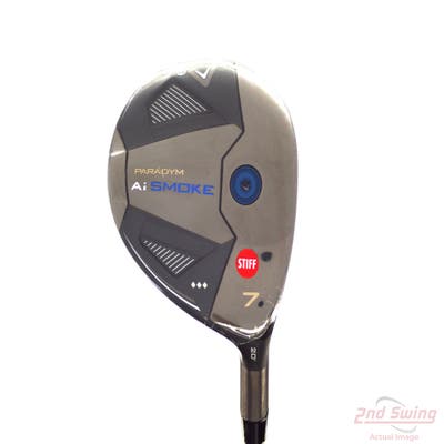 Mint Callaway Paradym Ai Smoke TD Fairway Wood 7 Wood 7W 20° Project X Denali Black 70 Graphite Stiff Right Handed 42.25in