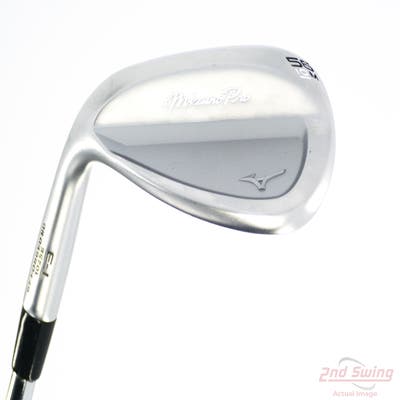 Mizuno Pro T-3 Soft White Satin Wedge Sand SW 56° 10 Deg Bounce M Grind FST KBS Hi-Rev 2.0 115 Steel Wedge Flex Left Handed 35.25in