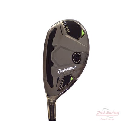 Mint TaylorMade Qi35 MAX Rescue Hybrid 4 Hybrid 23° Fujikura 2025 Air Speeder 50 Black Graphite Regular Left Handed 40.5in