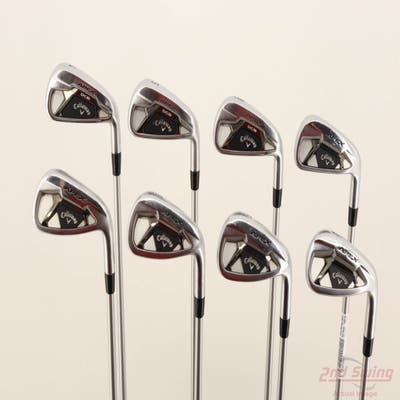 Callaway Apex 21 Iron Set 4-PW AW Mitsubishi Rayon OTi 105 Graphite Stiff Right Handed STD