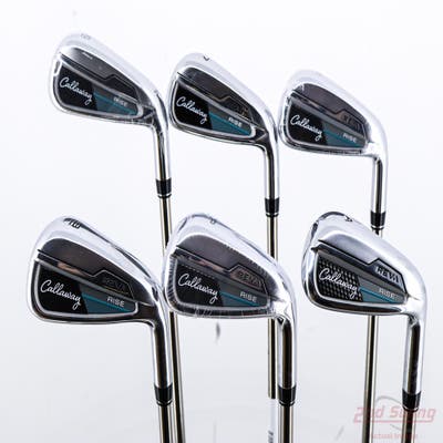 Callaway Reva Rise Iron Set 6-PW GW UST Mamiya LinQ LTE Graphite Ladies Right Handed STD