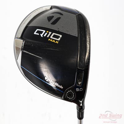 TaylorMade Qi10 MAX Driver 9° Aldila Ascent Red 60 Graphite Stiff Right Handed 45.75in