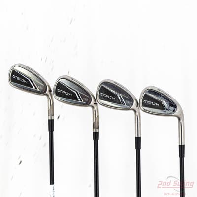 TaylorMade Stealth HD Iron Set 7-PW Fujikura Vista Pro 60 Graphite Stiff Right Handed +1/4"