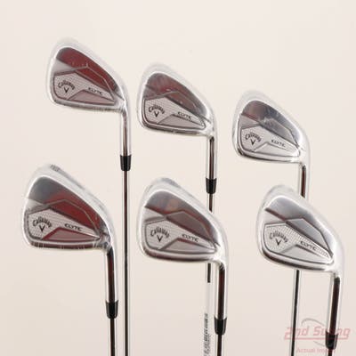Mint Callaway Elyte Iron Set 6-PW AW True Temper Vector 90 Steel Stiff Right Handed STD