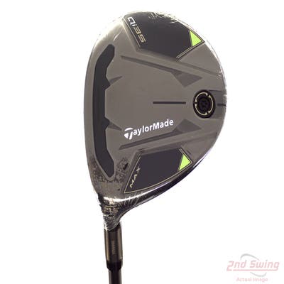Mint TaylorMade Qi35 MAX Fairway Wood 7 Wood 7W 21.5° Fujikura Ventus Blue 5 FW 2025 Graphite Senior Left Handed 41.75in