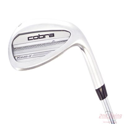 Cobra 2025 King-X Chrome Wedge Sand SW 56° True Temper Vector Wedge Steel Wedge Flex Right Handed 35.25in