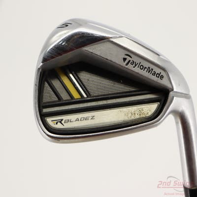 TaylorMade Rocketbladez Single Iron 5 Iron Stock Steel Shaft Steel Regular Right Handed 38.5in