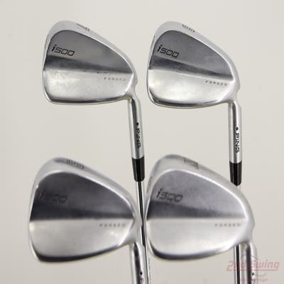 Ping i500 Iron Set 7-PW FST KBS $-Taper Steel X-Stiff Right Handed +1/2"