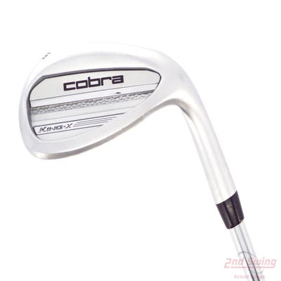 Cobra 2025 King-X Chrome Wedge Sand SW 56° True Temper Vector Wedge Steel Wedge Flex Right Handed 35.25in