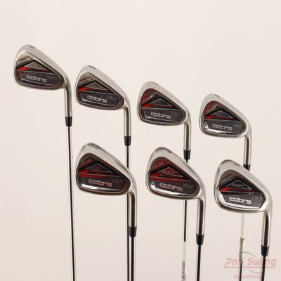 Cobra DS-ADAPT MAX Iron Set 5-PW GW FST KBS Tour Lite Steel Regular Right Handed STD