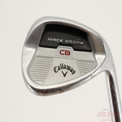 Callaway Mack Daddy CB Wedge Pitching Wedge PW 46° 10 Deg Bounce FST KBS Hi-Rev 2.0 105 Steel Wedge Flex Right Handed 35.75in