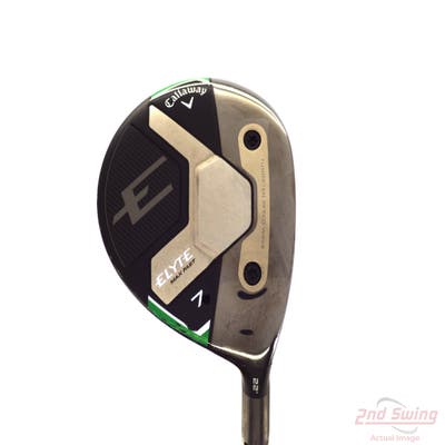Callaway Elyte Max Fast Fairway Wood 7 Wood 7W 22° Mitsubishi Eldio Green 40 Graphite Ladies Right Handed 41.0in