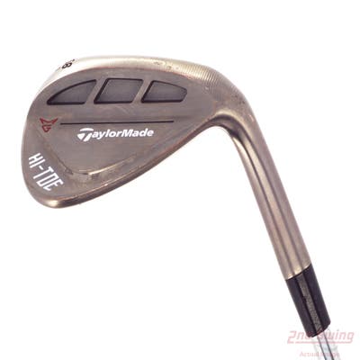 TaylorMade HI-TOE RAW Wedge Lob LW 58° 10 Deg Bounce FST KBS Hi-Rev 2.0 115 Steel Wedge Flex Right Handed 34.75in