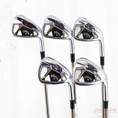 Callaway Apex 21 Iron Set 6-PW UST Mamiya Recoil ESX 480 Graphite Stiff Right Handed +1/2"