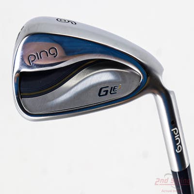 Ping G LE 3 Single Iron 6 Iron ULT 250 Lite Graphite Ladies Right Handed Black Dot 37.5in