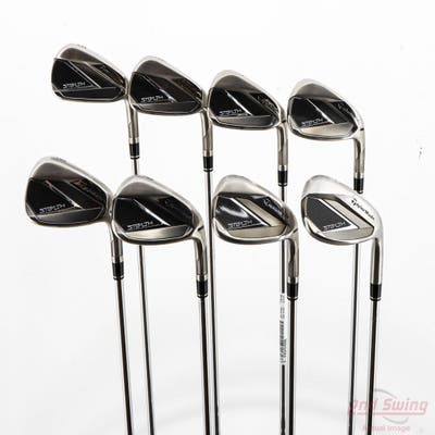Mint TaylorMade Stealth Iron Set 5-PW AW SW FST KBS MAX 85 MT Steel Regular Right Handed STD