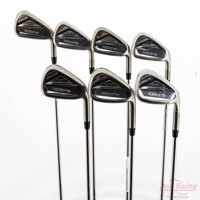Cobra DS-ADAPT Iron Set 5-PW GW FST KBS Tour Lite Steel Regular Right Handed STD