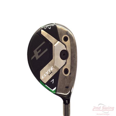 Callaway Elyte Triple Diamond Fairway Wood 7 Wood 7W 21° Mitsubishi Tensei 1K Black 75 Graphite Stiff Right Handed 42.25in