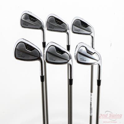 Titleist 2021 T200 Iron Set 5-PW Aerotech SteelFiber i80 Graphite Regular Right Handed STD