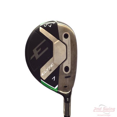 Callaway Elyte X Fairway Wood 7 Wood 7W 21° Mitsubishi Vanquish PL 40 Graphite Senior Right Handed 42.25in