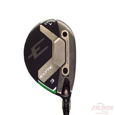 Callaway Elyte Fairway Wood 3 Wood 3W 15° Mitsubishi Vanquish PL 40 Graphite Senior Right Handed 43.25in