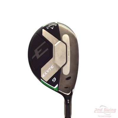 Callaway Elyte Fairway Wood 9 Wood 9W 24° Mitsubishi Vanquish PL 40 Graphite Senior Right Handed 41.75in