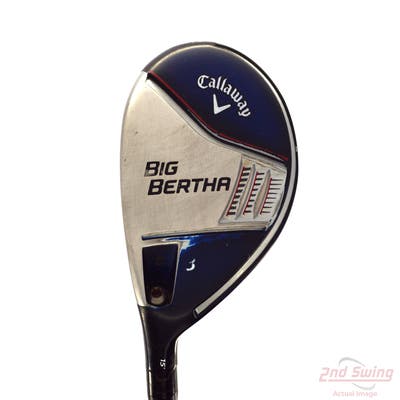 Callaway 2014 Big Bertha Fairway Wood 3 Wood 3W 15° Mitsubishi Rayon Fubuki Z 65 Graphite Stiff Left Handed 43.5in