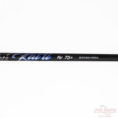 Used W/ TaylorMade RH Adapter Mitsubishi Golf Kai'li Blue DarkWave CB 75 Fairway Shaft X-Stiff 41.0in
