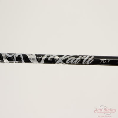 Used W/ TaylorMade RH Adapter Mitsubishi Golf Kai'li White 70 Driver Shaft X-Stiff 44.75in