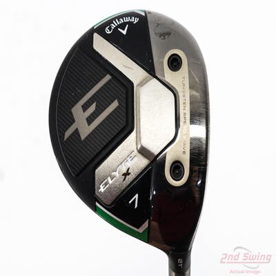 Callaway Elyte X Fairway Wood 7 Wood 7W 21° Project X Denali Charcoal 60 Graphite Regular Right Handed 42.25in