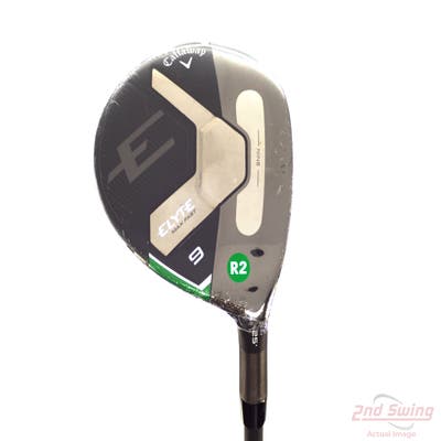 Mint Callaway Elyte Max Fast Fairway Wood 9 Wood 9W 25° Mitsubishi Vanquish PL 40 Graphite Senior Right Handed 41.75in