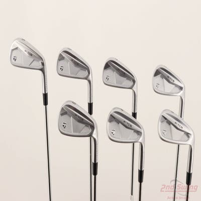 Mint TaylorMade 2024 P7CB Iron Set 5-PW AW True Temper Elevate MPH 95 Steel Stiff Right Handed +1"
