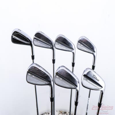 Titleist 2023 T100/T200 Combo Iron Set 4-PW True Temper AMT Black S300 Steel Stiff Right Handed +1/2"