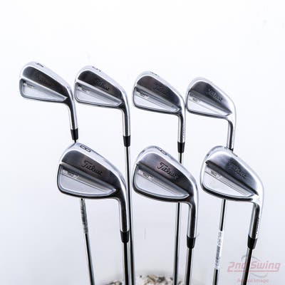 Titleist 2023 T150 Iron Set 4-PW Project X LZ 6.0 Steel Stiff Right Handed +1/4"
