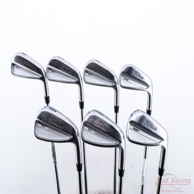 Titleist 2023 T150 Iron Set 4-PW Project X LZ 6.0 Steel Stiff Right Handed +1/4"
