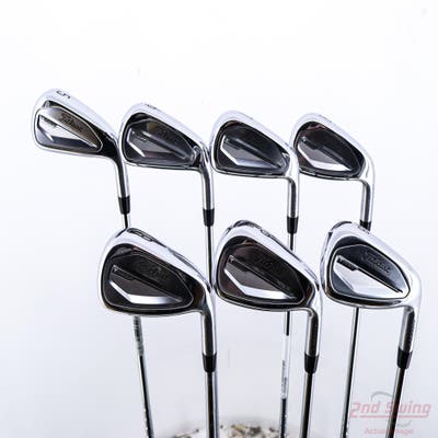 Titleist 2023 T350 Iron Set 5-PW GW True Temper AMT Red S300 Steel Stiff Right Handed +1/4"