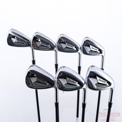 Cleveland ZipCore XL Iron Set 5-PW AW UST Mamiya Helium Nanocore 60i IP Finish Graphite Regular Right Handed +1 1/4"
