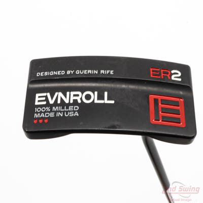 Evnroll ER2 Mid Blade Black Putter Steel Right Handed 33.0in