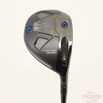 Callaway Paradym Ai Smoke Ti 340 Mini Driver 11.5° Fujikura Ventus Red Velocore 6 Graphite Stiff Right Handed 43.5in