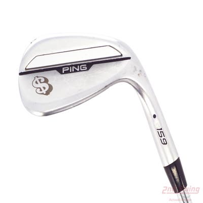 Ping s159 Chrome Wedge Sand SW 54° 12 Deg Bounce S Grind Ping Z-Z115 Steel Wedge Flex Right Handed Black Dot 35.5in
