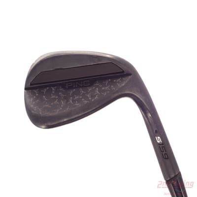 Ping s159 Midnight Wedge Sand SW 56° 12 Deg Bounce S Grind Ping Z-Z115 Steel Wedge Flex Right Handed Black Dot 35.5in